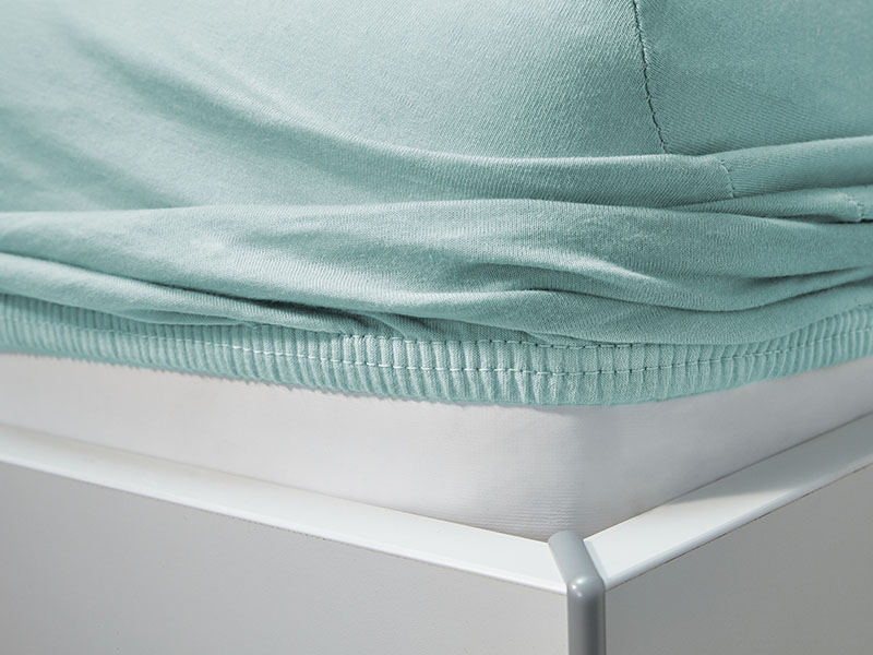 Jersey-Spannbettlaken bellana aqua | 100x200, azur Jersey-Spannbettlaken bellana aqua | 100x200, azur