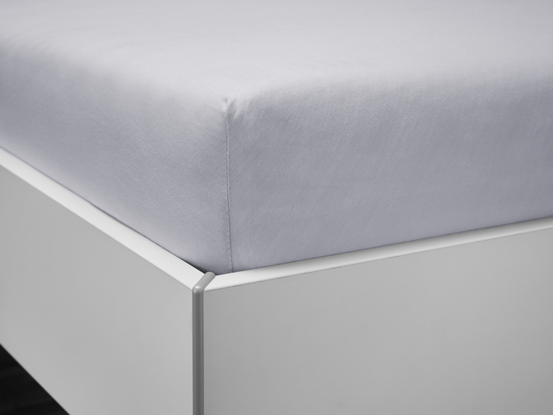 Premium Jersey-Spannbettlaken bellana premiumstretch | 140x200, silber