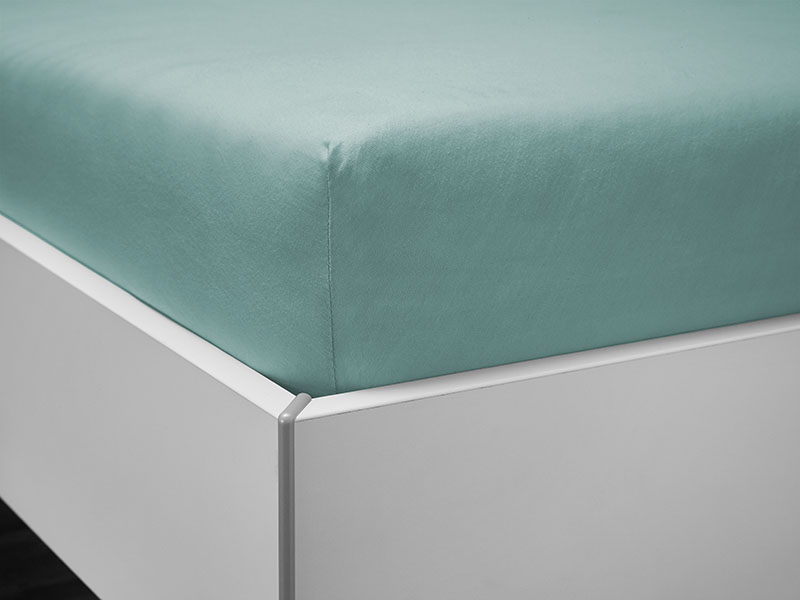Jersey-Spannlaken Janine Elastic | 200x200, rauchgrün