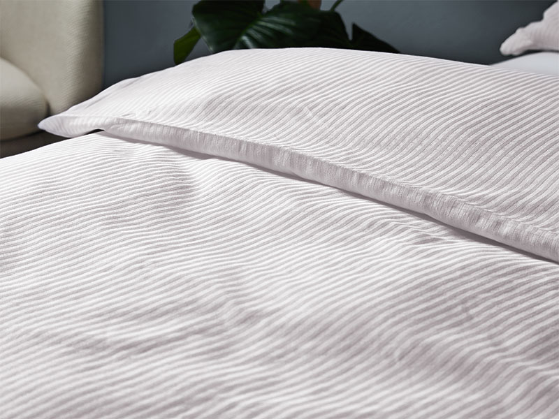 Satinstreifen Bettwäsche Lisa 4mm | 80x40, silber