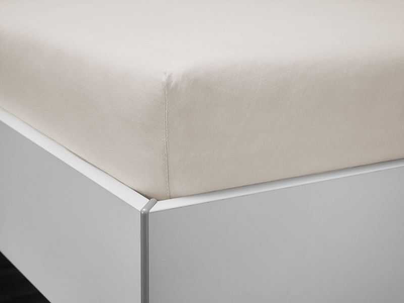 Premium Jersey-Spannbettlaken bellana premiumstretch | 100x200, leinen
