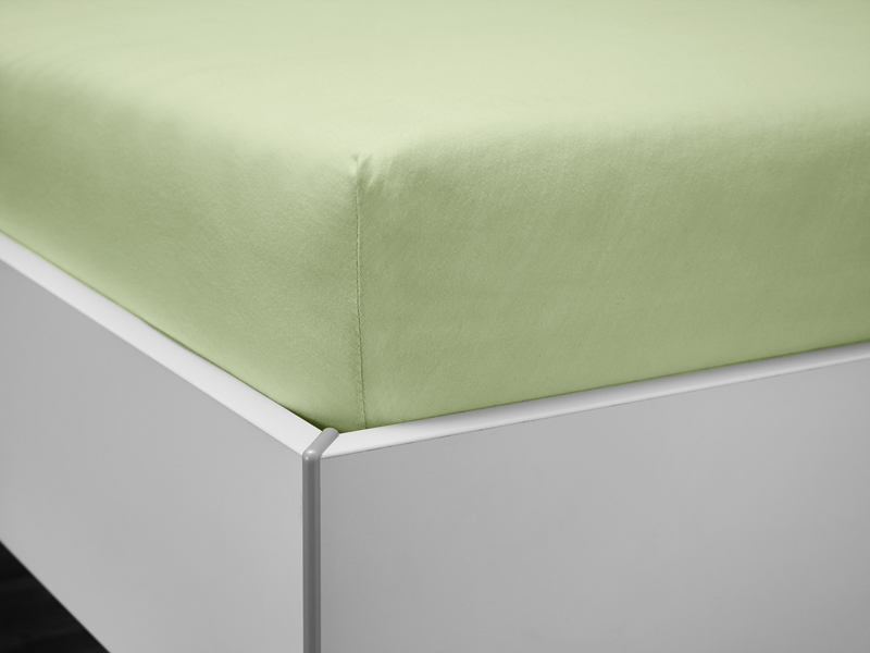 Jersey-Spannbettlaken Erna | 200x200, limone