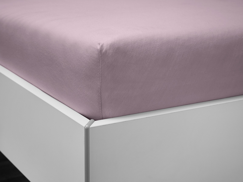 Jersey-Spannlaken Jessi | 100x200, mauve