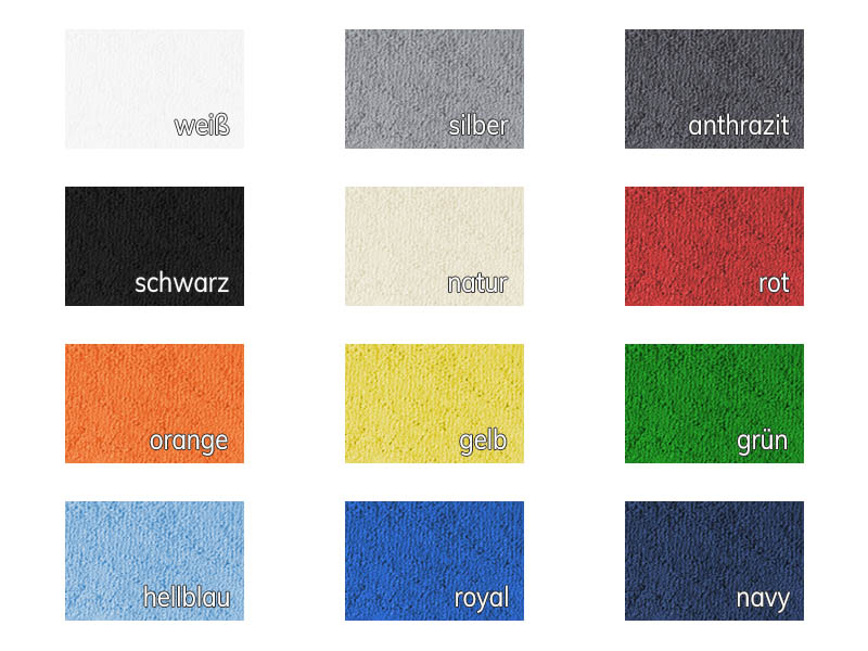 Walk-Frottiertuch Porto | Handtuch (50x100), royal Walk-Frottiertuch Porto | Handtuch (50x100), royal