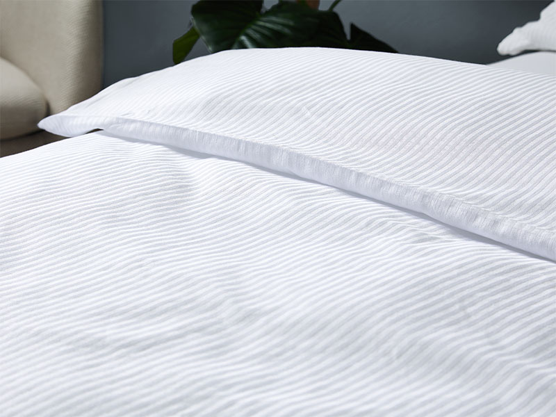 Satinstreifen Bettwäsche Lisa 4mm weiß | 80x40, weiß
