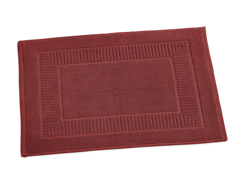 Badvorleger Bali Bio | 50x70, rot