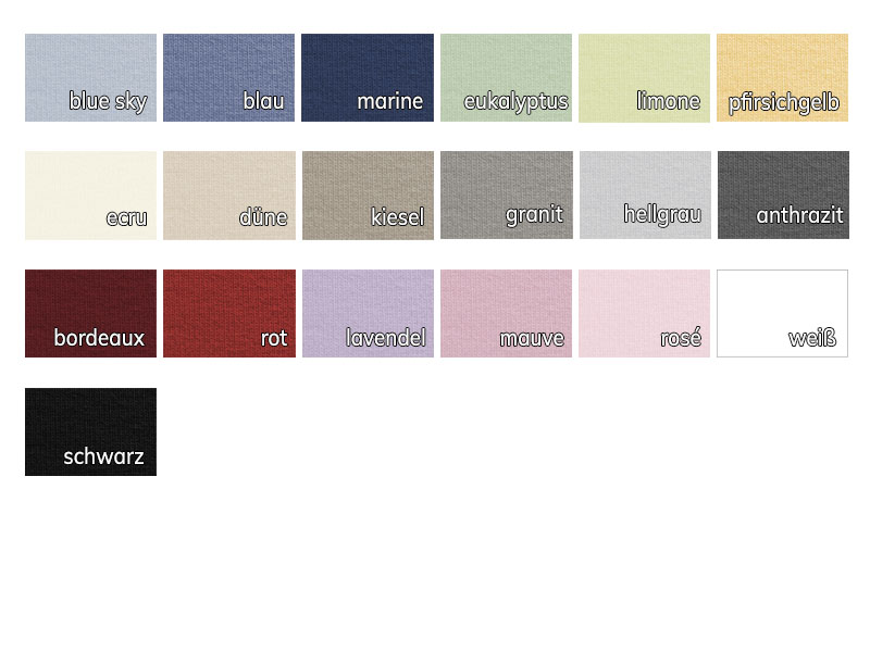 Jersey-Spannlaken Jessi | 100x200, limone Jersey-Spannlaken Jessi | 100x200, limone