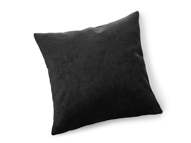 Kissenhülle Muri Chenille | 40x40, schwarz | 40x40 | schwarz