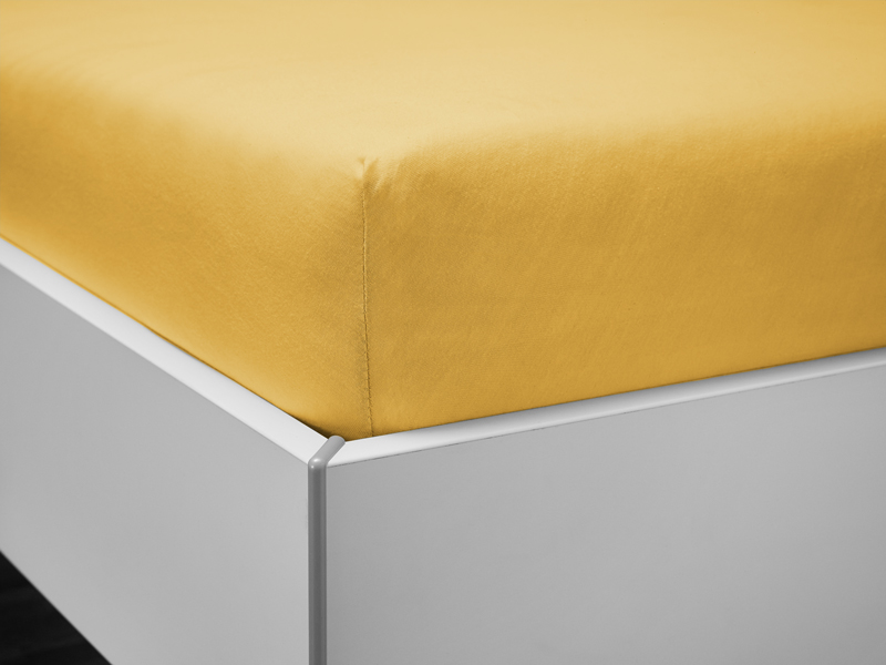 Premium Jersey-Spannbettlaken bellana premiumstretch | 100x200, gold