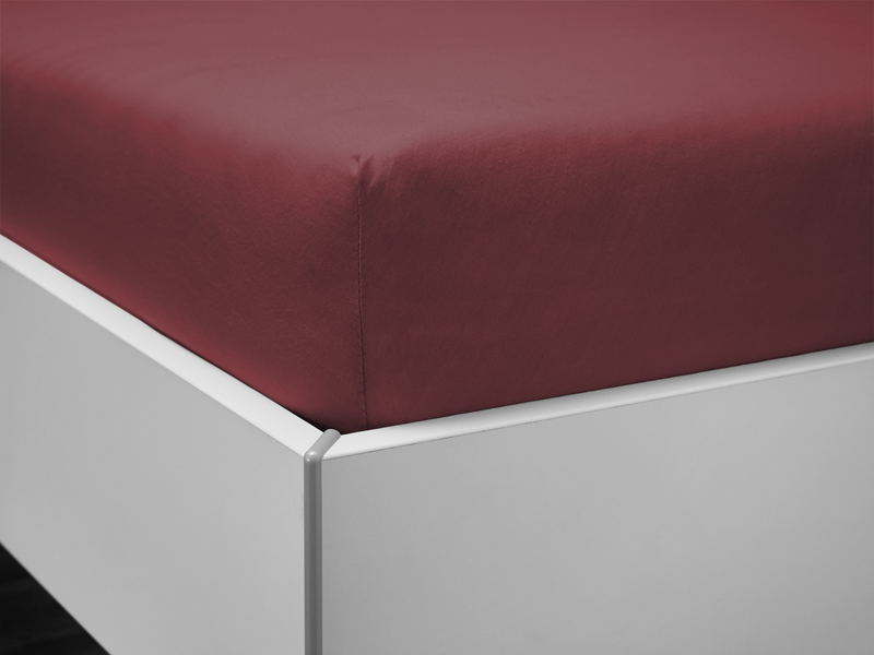 Premium Jersey-Spannbettlaken bellana premiumstretch | 180x200, bordeaux