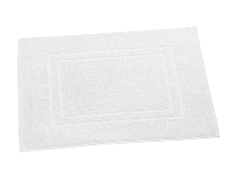 Badvorleger Sylt pastellfarben | 50x70, weiß - Karton