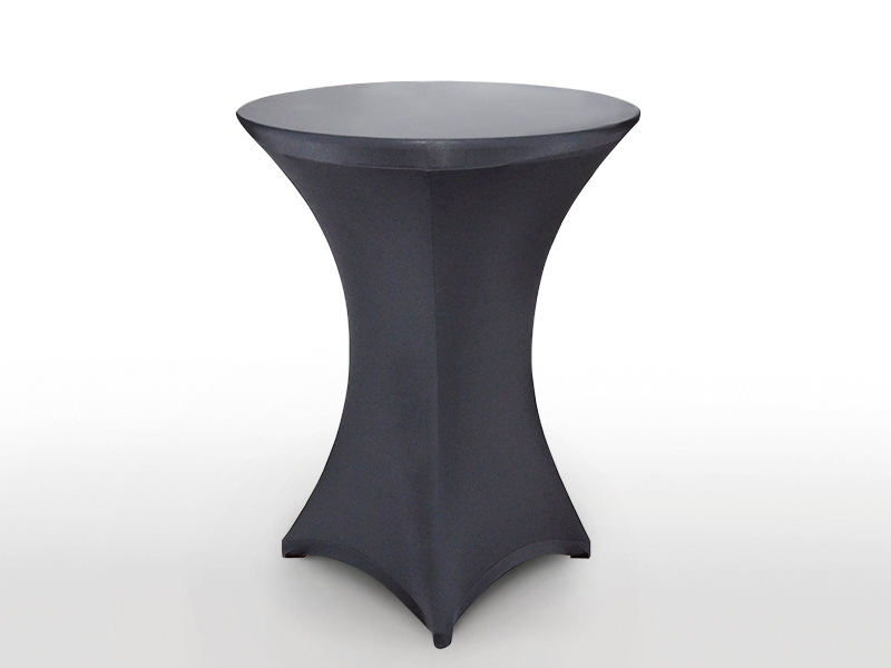 Stretch-Tischhusse Carina | 70-85 cm Durchmesser / 105-115 cm Höhe, weiß Stretch-Tischhusse Carina | 70-85 cm Durchmesser / 105-115 cm Höhe, weiß