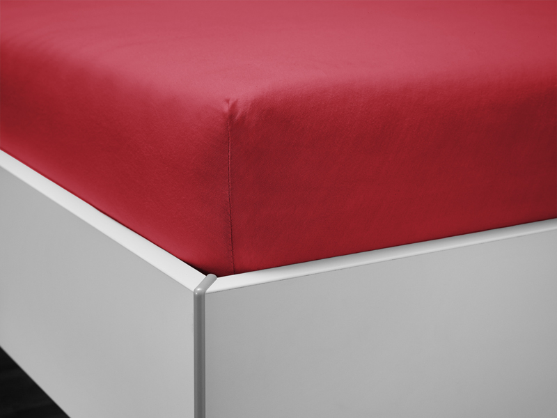 Premium Jersey-Spannbettlaken bellana premiumstretch | 180x200, rubin