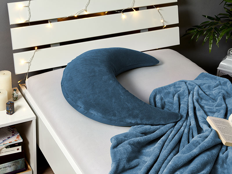 Stützkissen Plüschmond