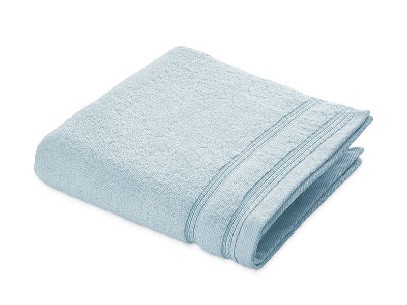 Walk-Frottiertuch Monaco Zero Twist Softgarn | Handtuch (50x100), hellblau