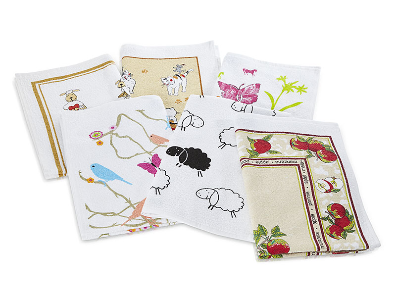 Geschirrtuch Frottee | 50x70, sortiert | 50x70 | sortiert