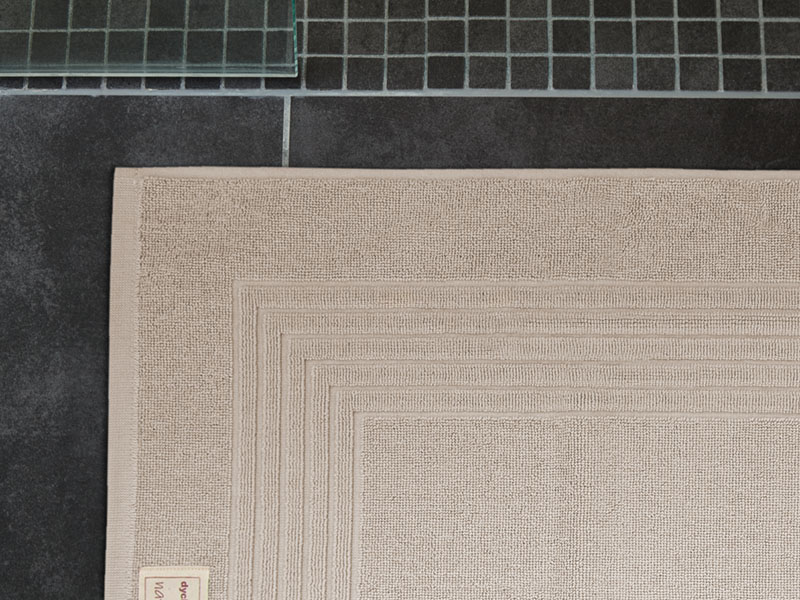 Badvorleger Nature Bio farbig | 50x80, stein Badvorleger Nature Bio farbig | 50x80, stein