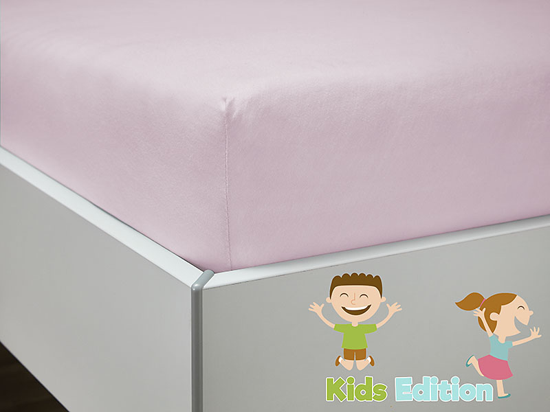 Jersey-Spannlaken für Kinder | 70x140, rosa Jersey-Spannlaken für Kinder | 70x140, rosa