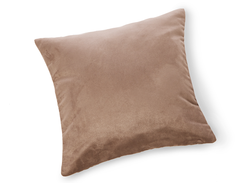 Kissenhülle Alcatraz Wildleder-Optik | 40x40, nougat Kissenhülle Alcatraz Wildleder-Optik | 40x40, nougat