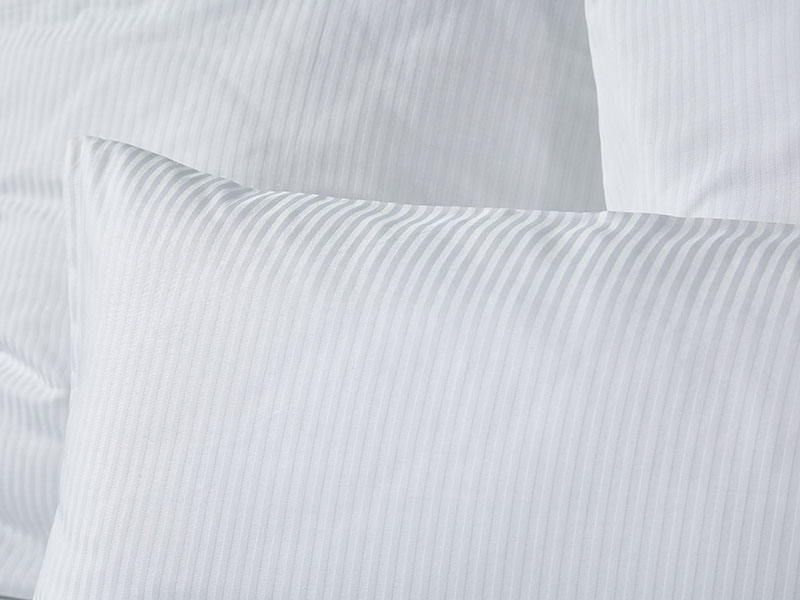 Satinstreifen Bettwäsche Lisa 4mm weiß | 80x40, weiß