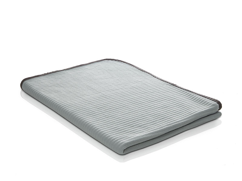 Fleecedecke Stola in Cord-Optik | 100x150, aqua Fleecedecke Stola in Cord-Optik | 100x150, aqua