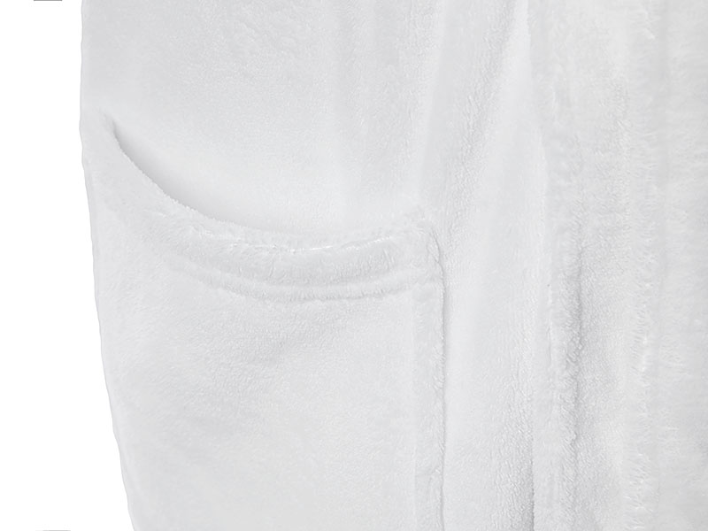 Bademantel Microfaser | XL, weiß Bademantel Microfaser | XL, weiß