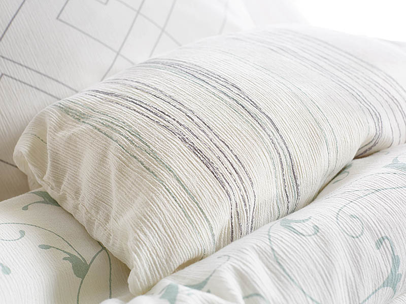 Crêpe-Bettwäsche Bio-Baumwolle farbig | 80x80 + 155x220, natur | 80x80 + 155x220 | natur