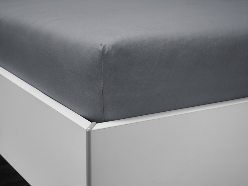 Bio Jersey-Spannbettlaken bellana by nature | 120x200, grau
