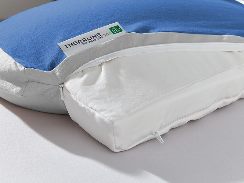 Nackenstützkissen Pearlfusion Höhe 12cm | 50x32, weiß Nackenstützkissen Pearlfusion Höhe 12cm | 50x32, weiß