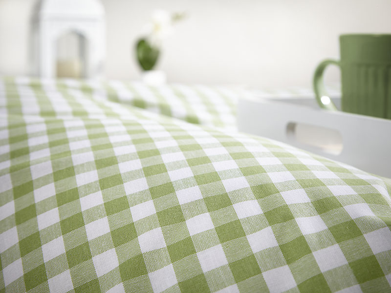 Baumwoll-Bettwäsche Züchen-Karo RV | 80x80 + 135x200, blau Baumwoll-Bettwäsche Züchen-Karo RV | 80x80 + 135x200, blau