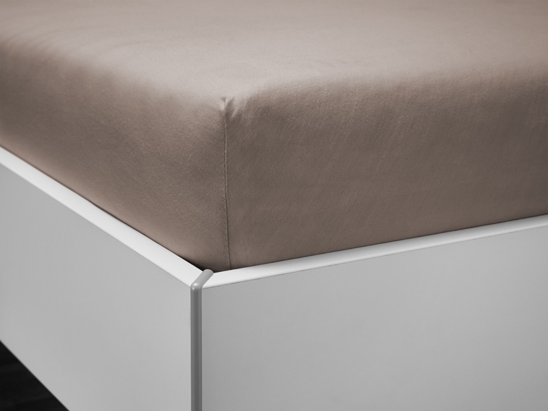 Jersey-Spannlaken Janine Elastic | 100x200, taupe