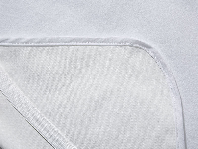 Molton-Spannauflage PU Light | 90x200, weiß