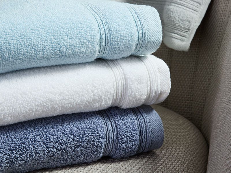 Walk-Frottiertuch Monaco Zero Twist Softgarn | Handtuch (50x100), hellblau