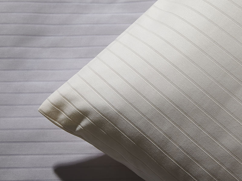 Satinstreifen-Bettwäsche Elisa farbig | 80x40, sekt Satinstreifen-Bettwäsche Elisa farbig | 80x40, sekt