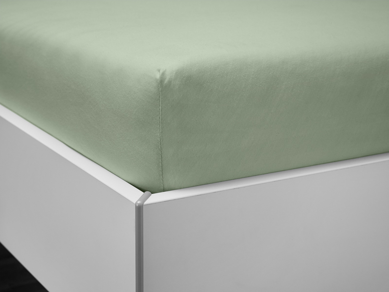 Jersey-Spannlaken Janine Classic | 200x200, lind