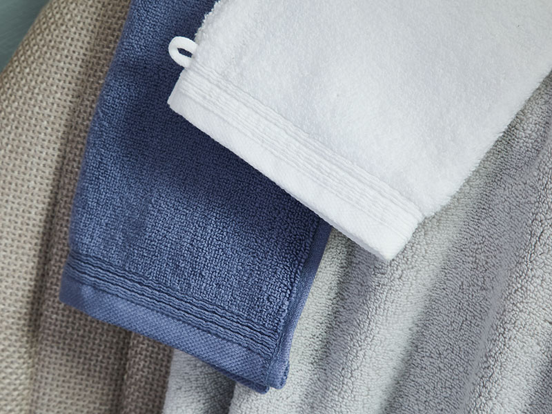 Walk-Frottiertuch Monaco Zero Twist Softgarn | Handtuch (50x100), hellblau