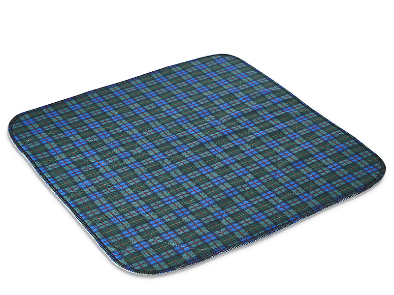 Sitzkissen Berlin mit PU blau | 45x45, blau Sitzkissen Berlin mit PU blau | 45x45, blau