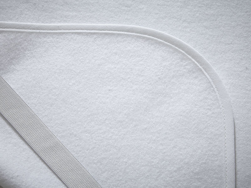 Molton-Spannauflage PU | 80x200, weiß Molton-Spannauflage PU | 80x200, weiß