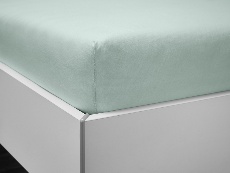 Jersey-Spannlaken Janine Elastic | 200x200, rauchgrün