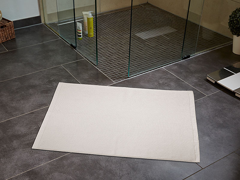 Walk-Frottier-Badvorleger Vienna | 50x70, creme - Stück Walk-Frottier-Badvorleger Vienna | 50x70, creme - Stück