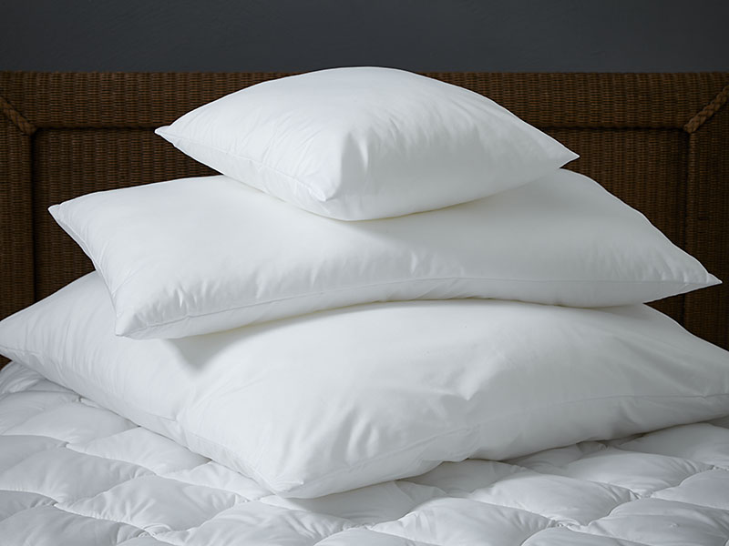Microfaser-Kissen Classic ungesteppt | 80x80, weiß Microfaser-Kissen Classic ungesteppt | 80x80, weiß