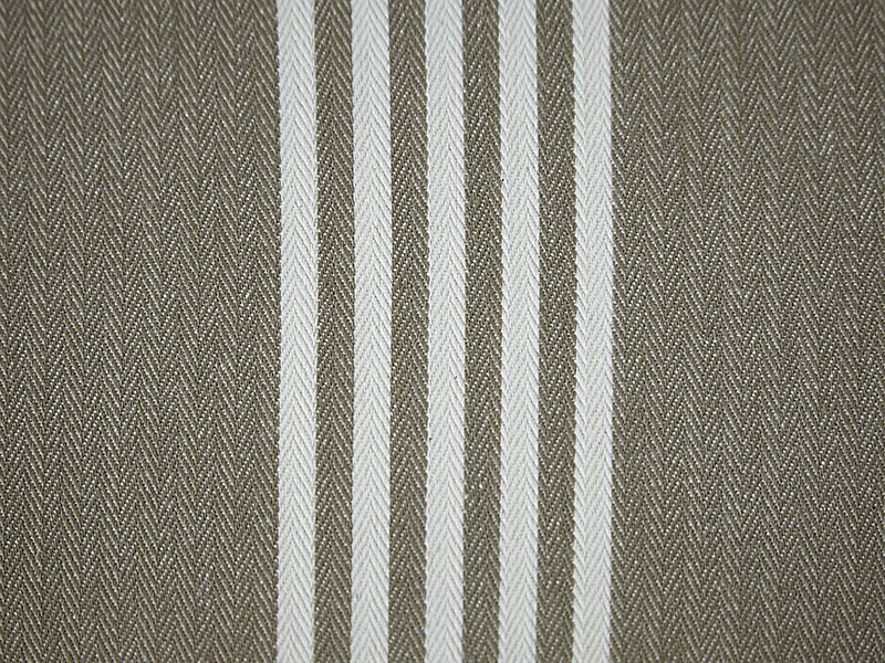 Matratzenschutzbezug Drell mit RV | 90x190x12, grau-weiß Matratzenschutzbezug Drell mit RV | 90x190x12, grau-weiß