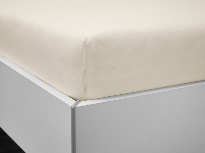 Jersey-Spannlaken Janine Elastic | 100x200, champagner