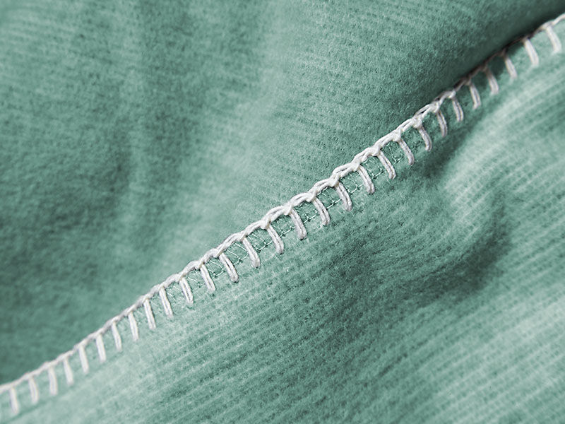 Baumwolldecke Lausanne Bio | 140x200, mint Baumwolldecke Lausanne Bio | 140x200, mint