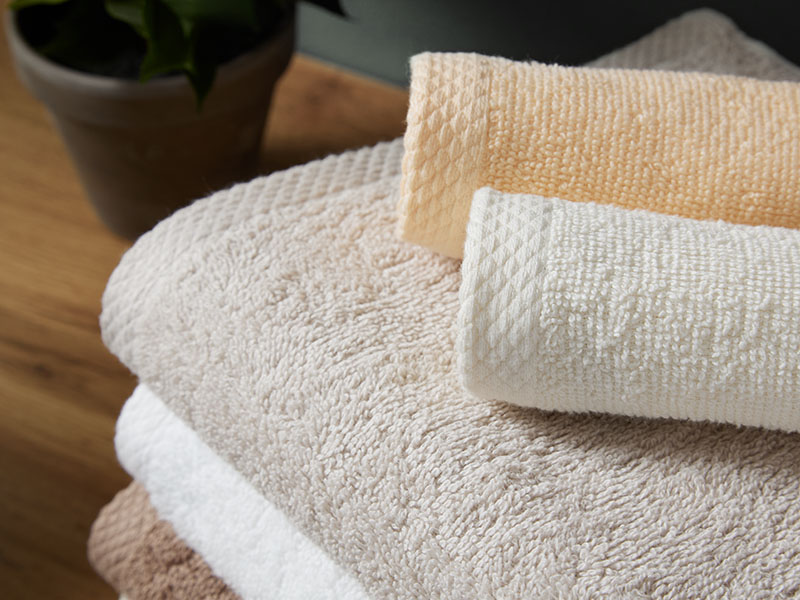 Walk-Frottiertuch Vienna | Seiftuch (30x30), sand - Stück Walk-Frottiertuch Vienna | Seiftuch (30x30), sand - Stück