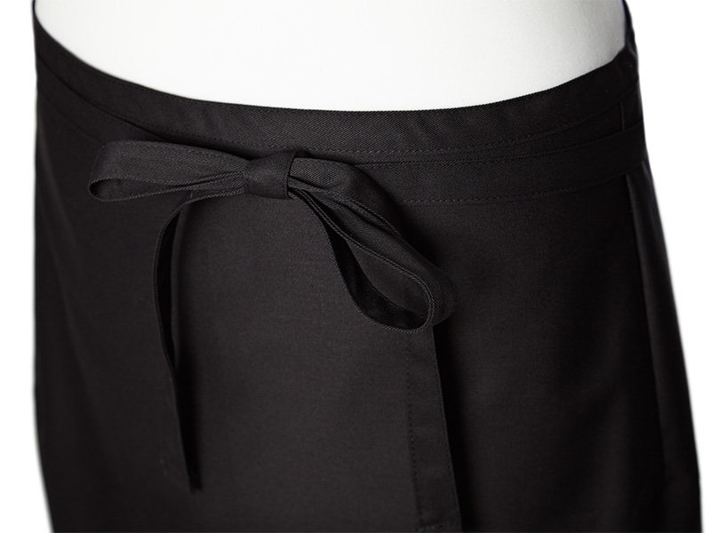 Bistroschürze T farbig | 100x80, schwarz Bistroschürze T farbig | 100x80, schwarz