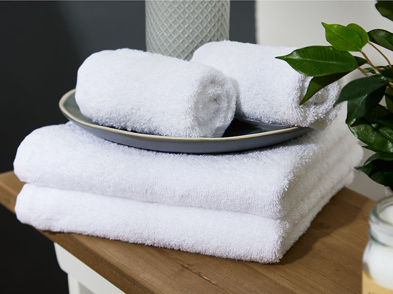 PureCotton BIO Walk-Frottiertuch | Gästetuch (30x50), weiß - Stück PureCotton BIO Walk-Frottiertuch | Gästetuch (30x50), weiß - Stück