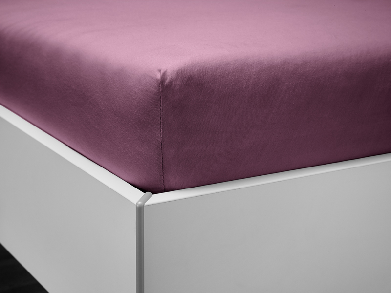 Jersey-Spannlaken Janine Classic | 100x200, burgund