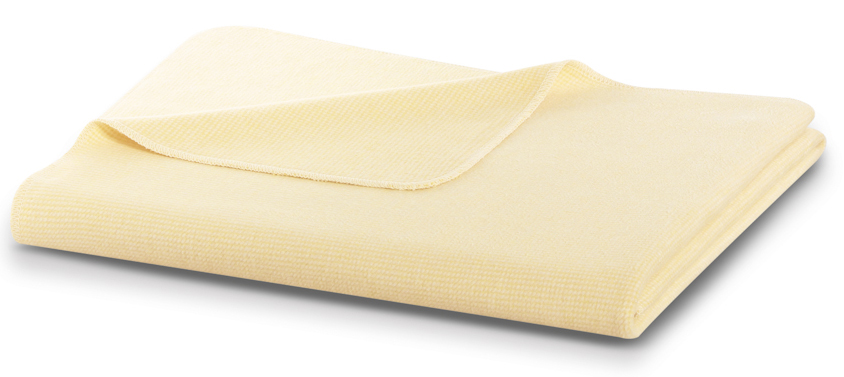 Recyclingdecke Cotton Comfort farbig | 150x200, gelb