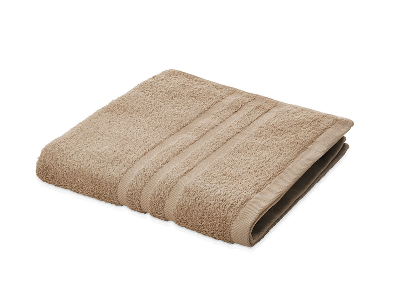 Walk-Frottiertuch Sylt | Handtuch (50x100), cappuccino - Stück